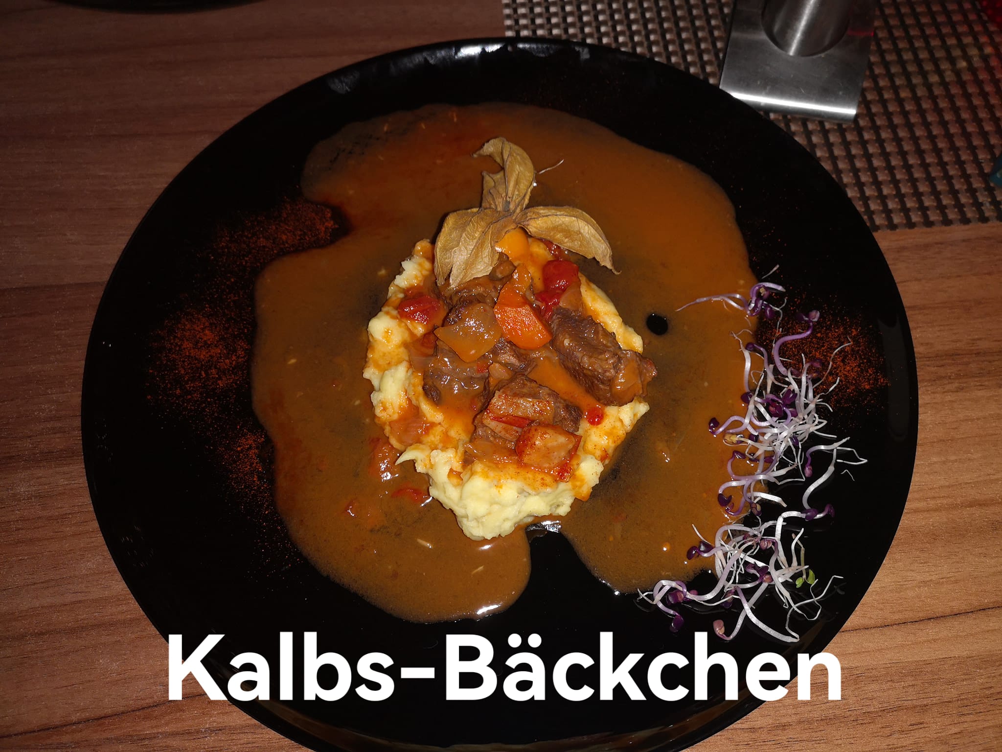 Kalbs-Bäckchen